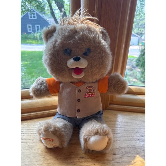 Teddy Ruxpin Plush Toy 2017 Alchemy II Inc By Wicked Cool Toys LLC Made In China - Picture 1 of 5